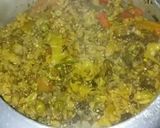 A picture of step 5 of Masala Bajra khichdi.