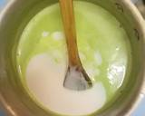 Tri Colour Coconut cream dessert recipe step 7 photo