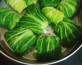 Foto langkah ke 5 dari resep Sawi isi ayam udang.