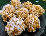 મમરાના લાડવા(Mamra ladoo Recipe in Gujarati) રેસીપી સ્ટેપ3ફોટો