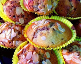 Foto del paso 8 de la receta: Muffins de yogurt de vainilla con chocolate y lamina de almendras