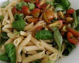 Foto del paso 8 de la receta Ensalada de pasta, pollo y bacon con vinagreta de ajo negro