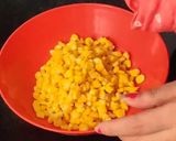 कॉर्न चाट (corn chaat recipe in hindi) रेसिपी चरण 2 फोटो