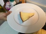 Tarta de queso con sartén