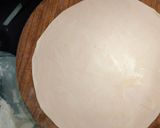 A picture of step 9 of Paneer kathi roll.