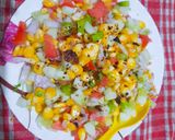 अमेरिकन कॉर्न सलाद (American corn salad recipe in Hindi) रेसिपी चरण 3 फोटो