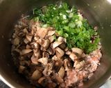 沙茶蘑菇豬肉飯餅的食譜步驟3照片