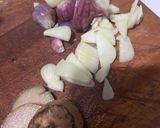 Foto langkah ke 1 dari resep Tumis TriWarna (jagung, wortel, kacang panjang).