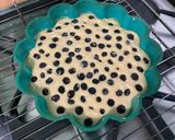 Une image de l'étape 9 de Gâteau fondant mascarpone myrtilles.