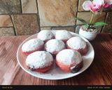 Foto langkah ke 5 dari resep Bomboloni merah putih / Bomboloni kemerdekaan.