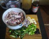 Foto langkah ke 1 dari resep Tumis cumi pete.