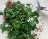 A picture of step 2 of Potato Raita.