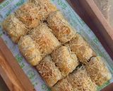 Foto langkah ke 4 dari resep Bolen pisang keju.