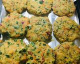 Foto del paso 2 de la receta: Hamburguesas de Garbanzos Vegano Con Espinaca al Horno !🥕🧅🌿