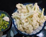 毛豆白花菜的食譜步驟1照片