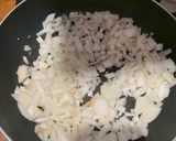 A picture of step 2 of Mushroom Lasagne.