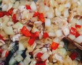 Hình bước làm 6 của món Miến hấp hải sản
