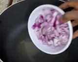 A picture of step 1 of Arabian rice.