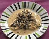 Foto del paso 3 de la receta: Pollo con nata y champiñones