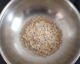 A picture of step 1 of Oats shiro.