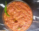 A picture of step 3 of Tamatar ki lonji.