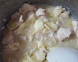 Foto del paso 5 de la receta: Pastas con pollo en salsa blanca con cebolla larga