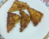 A picture of step 3 of Eggs milk tossed.