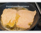 Foto del paso 2 de la receta: Milanesa de pollo napolitana