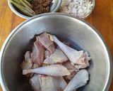 Foto langkah ke 1 dari resep Ayam gota tanpa gota (darah).