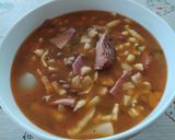 Fejtett bableves fagyasztott zöldségekből #gluténmentes recept fázis 5 fotója