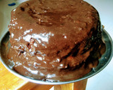 முட்டைசேர்க்காத கோதுமை சாக்லேட்கேக்(Eggless Wheat ChocolateCake) ரெசிபி ஸ்டேப் 9 புகைப்படம்