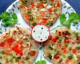 मिनी रवा उत्तपम (mini rava uttapam recipe in Hindi) रेसिपी चरण 7 फोटो