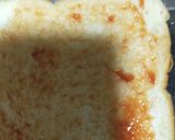 A picture of step 3 of 3 spice bread sandwich.