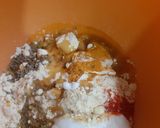 A picture of step 3 of Gatte ki sabzi.