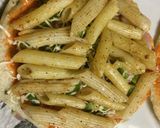 A picture of step 6 of Grilled Penne Pane.