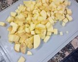 Foto del paso 2 de la receta: Tortilla de papas con longaniza y ajíes rojos