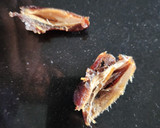 A picture of step 1 of Snicker Filled Dates.