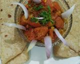 A picture of step 4 of Tomato sabzi.