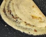 पीली मूंग दाल बटर डोसा रेसिपी चरण 3 फोटो
