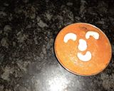 A picture of step 6 of Banana kesari.