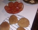 Foto del paso 7 de la receta: Hamburguesa de lentejas, soja y garbanzo con pan casero integral