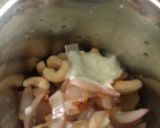 A picture of step 1 of Shahi paneer masala curry.
