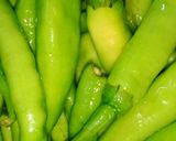 तिखी मसाला मिर्च(tikhi masala mirch recipe in hindi) रेसिपी चरण 1 फोटो