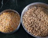 A picture of step 2 of Veg Haleem/Gehu Khichda.