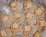 Foto langkah ke 3 dari resep Dimsum Siomay Ayam Udang Wortel Frozen.