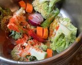 Une image de l'étape 2 de 🫜🧄Velouté 🌶️brocolis 🥦 couleurs d’automne 🫚🥕.