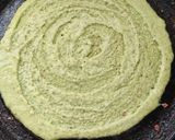 A picture of step 2 of Green moong dosa.