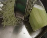 A picture of step 1 of Lauki ka Halwa.