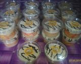 Foto langkah ke 6 dari resep Puding buah pepaya.