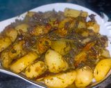 आलू मेथी की सब्जी रेसिपी चरण 4 फोटो